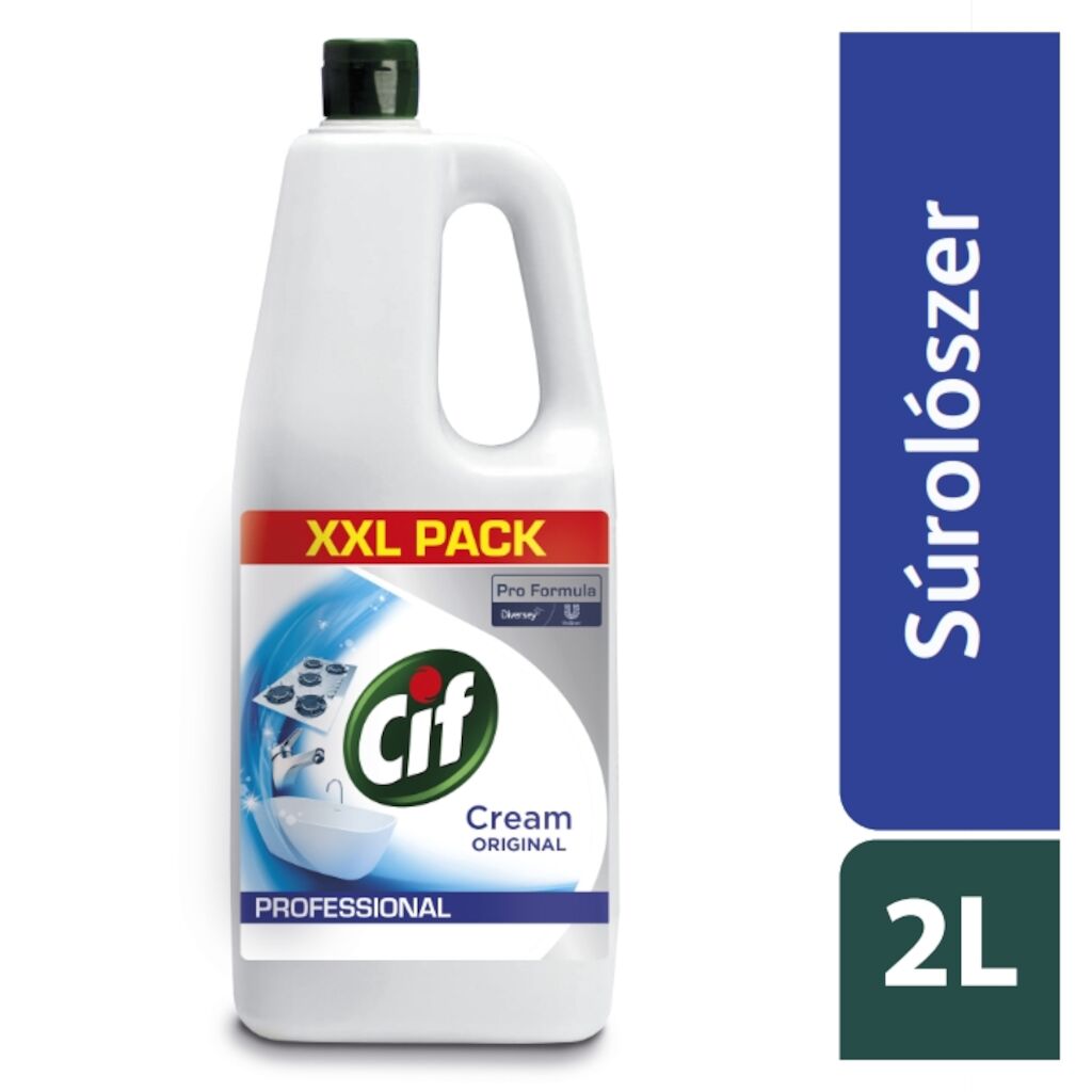 Cif Pro Formula Cream 6x2L - Karcmentesen tisztító folyékony súrolószer